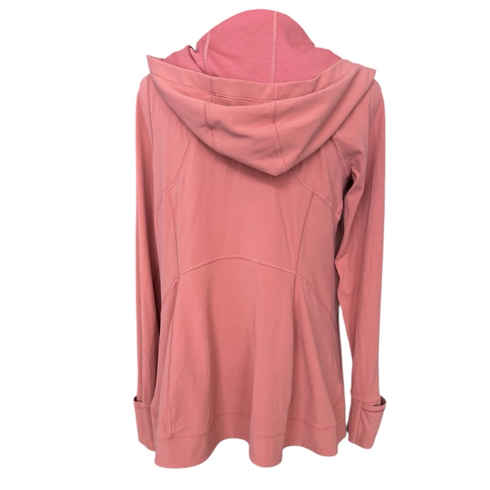 Every Journey Hoodie Coral Salmon Pink Sz 10 - Picture 5 of 16